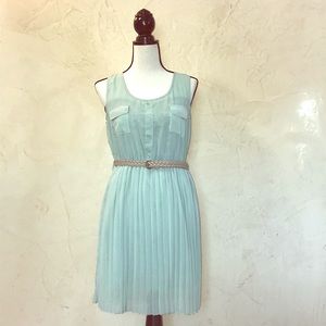 Teal green Dress